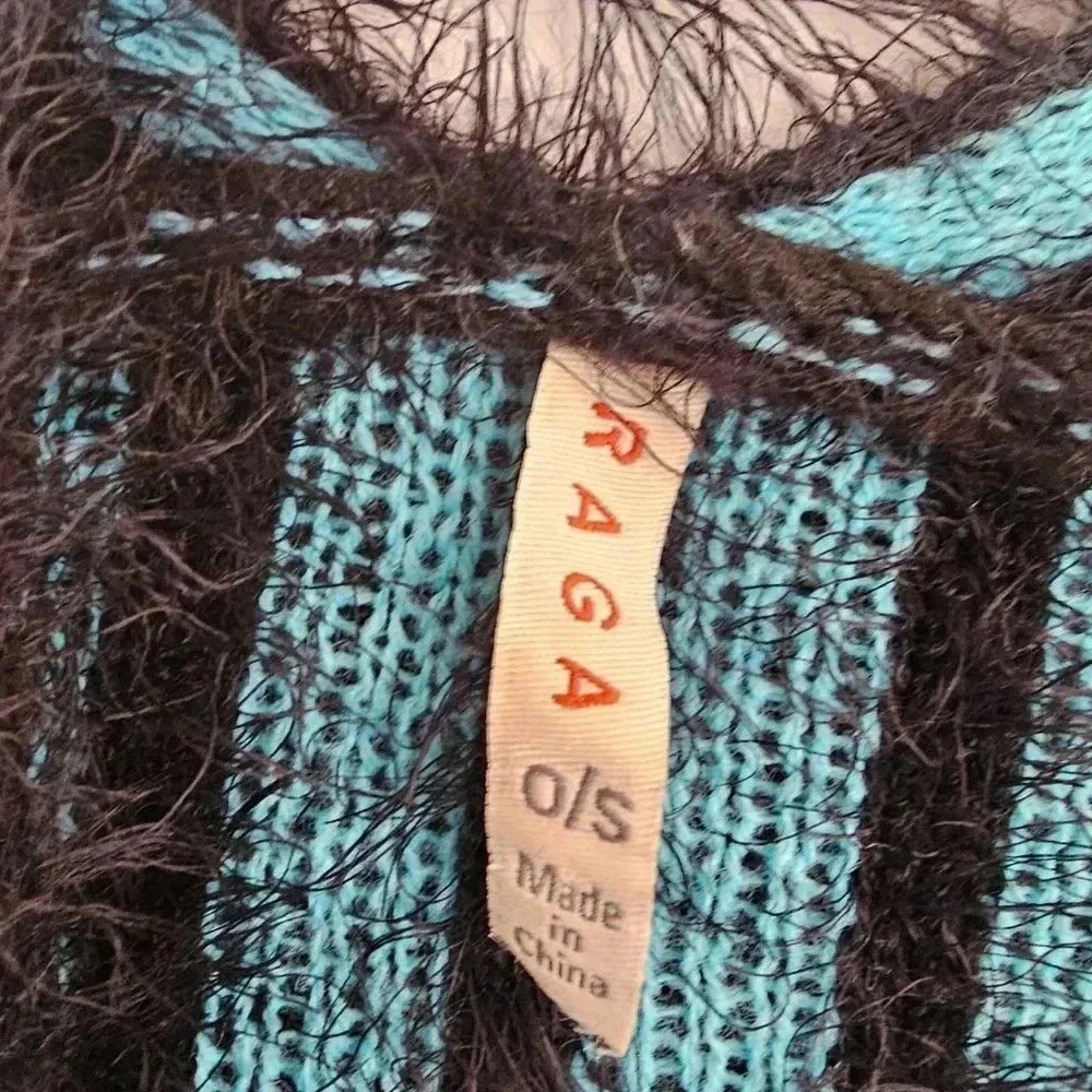 Anthropologie Raga Eyelash Fuzzy Knit Open Front … - image 5